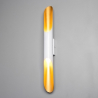 Бра "Бамбу" Е27 40Вт белый золото 6х6х60см Бра "Бамбу" Е27 40Вт белый золото 6х6х60см