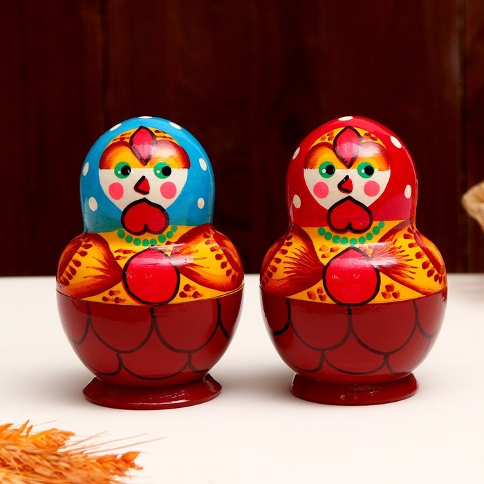 Пальчиковый театр в футляре &laquo;Курочка Ряба&raquo; МИКС