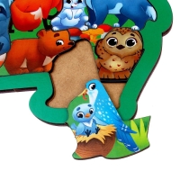 Вкладыш &laquo;Лесные зверята&raquo;