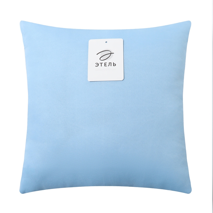Подушка декоративная Этель 40*40см, цв.голубой Подушка декоративная Этель 40*40см, цв.голубой
