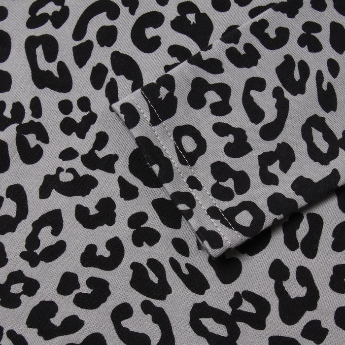 Футболка с дл.рукавом для девочки KAFTAN Trendy grey, р. 34 (122-128)