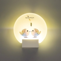 Бра "Птички" LED 6Вт 4000К белый 19,5х6х19,5 см