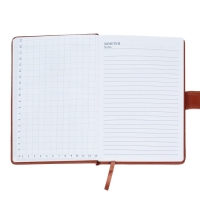 Ежедневник недатированный А5, 140 листов в клетку, с калькулятором, обложка пвх, МИКС Ежедневник недатированный А5, 140 листов в клетку, с калькулятором, обложка пвх, МИКС