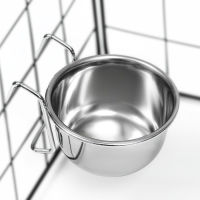 Кормушка для клетки с креплением, 150 мл Кормушка для клетки с креплением, 150 мл