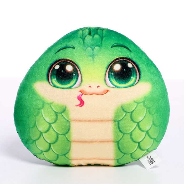 Новый год! Мягкая игрушка &laquo;Змея&raquo;, зеленая