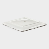 Тарелка фарфоровая пирожковая Magistro Kingdom, 21&times;2,1 см