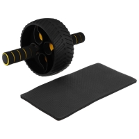 Ролик для пресса ONLYTOP, 29х15х15 см, с ковриком Ролик для пресса ONLYTOP, 29х15х15 см, с ковриком