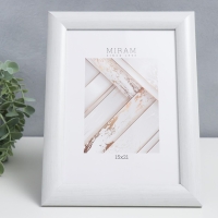 Фоторамка пластик "МИРАМ" 15х21 см 647261-6, белый (пластиковый экран) Фоторамка пластик "МИРАМ" 15х21 см 647261-6, белый (пластиковый экран)