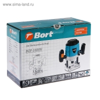 Фрезер электрический Bort BOF-1600N, 1500 Вт, 26000 об/мин, ход 50 мм, цанга 8-12 мм Фрезер электрический Bort BOF-1600N, 1500 Вт, 26000 об/мин, ход 50 мм, цанга 8-12 мм
