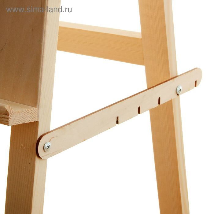 Мольберт тип &laquo;Хлопушка&raquo;, 120 х 60 х 65 см, планшет 60 х 60 см, неокрашенное дерево, Calligrata