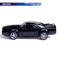 Машина металлическая &laquo;Форсаж&raquo;, 1:32, инерционная, открываются двери, цвет черный