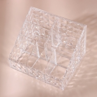 Органайзер для хранения, 7 секций, 14,7 &times; 10 &times; 12,3 см, в картонной коробке, цвет прозрачный