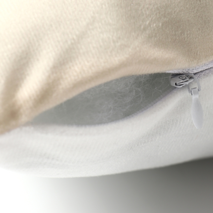 Подушка Этель "Sleepy snake" 40х40 см, 100% п/э, велюр