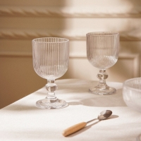 Набор бокалов для вина стеклянный SL Home &laquo;Модерн&raquo;, 250 мл, 8&times;14,5 см, цвет прозрачный