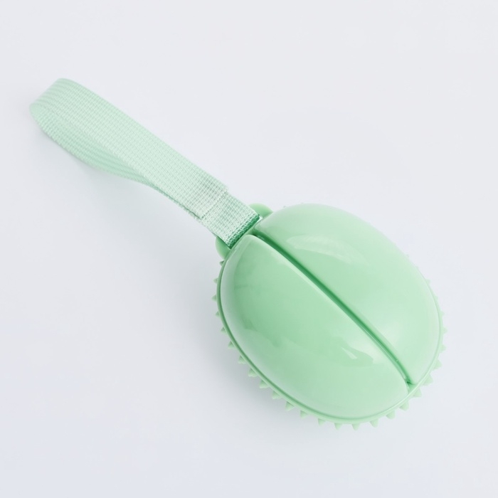 Игрушка массажная пищащая для собак "Фрукт",10,5 см, ТПР, микс цветов