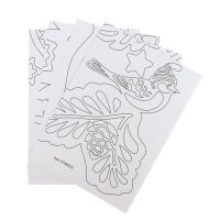 Декор на окна &laquo;Волшебные узоры&raquo;, 4 листа с основами для вырезания, формат А1