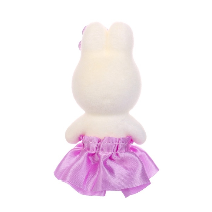 Игрушка из пенопласта &laquo;Зайка с цветком&raquo;, 13 см, набор 3 шт., цвет МИКС