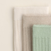 Носки детские SL Home 3 пары, р-р 16-18, молочн/оливк