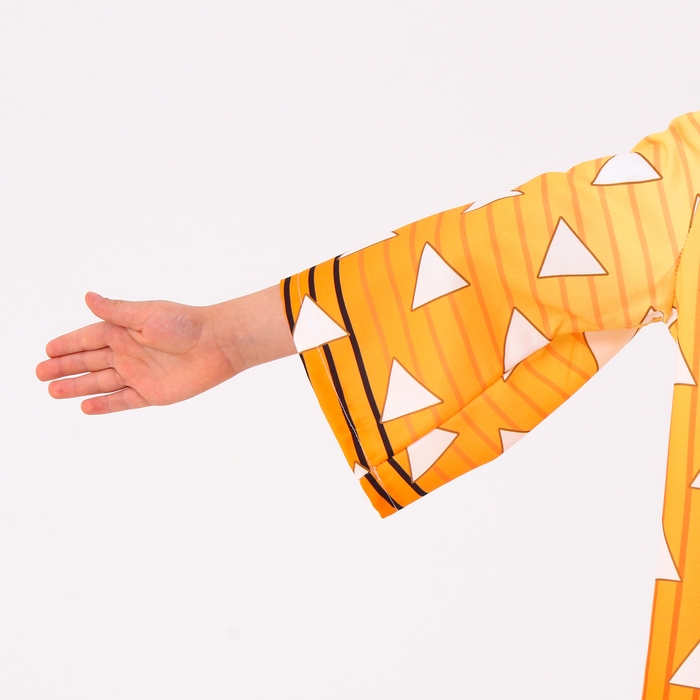 Карнавальное хаори &laquo;Демонический клинок&raquo;, рост 98-152 см, цвет жёлтый