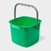 Ведро для уборки, 7,5 л, 25.2&times;25.5&times;19 см, зелёный