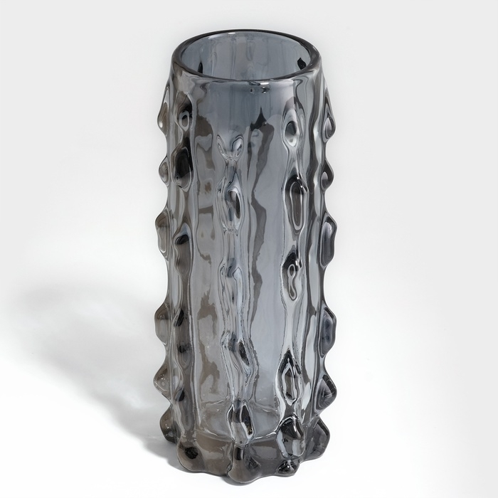 Ваза для цветов «Джорджия» из прозрачного черного стекла 18 х 6 х 6 см Ваза для цветов «Джорджия» из прозрачного черного стекла 18 х 6 х 6 см