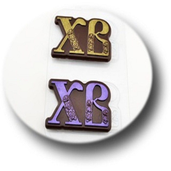 Форма для шоколада и конфет пластиковая &laquo;Шоко ХВ&raquo;, 21&times;14 см, цвет прозрачный