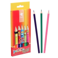 Карандаши 12 цветов Koh-I-Noor 2142 "Центы", картонная упаковка, европодвес Карандаши 12 цветов Koh-I-Noor 2142 "Центы", картонная упаковка, европодвес