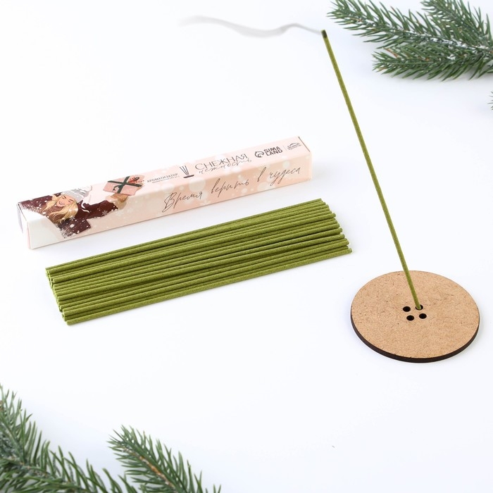 Благовония новогодние  &laquo;Новый год: Время верить в чудеса&raquo;,   45 шт., аромат орхидеи