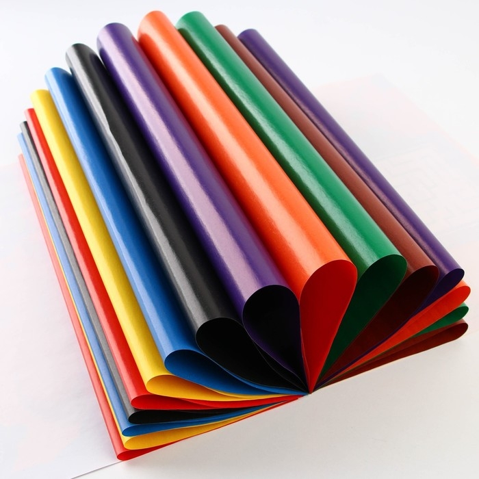 Бумага цветная двусторонняя А4 &laquo;1 сентября:Белочка&raquo; 16 листов 8 цветов мелованная, плотность 70-75 г/м&sup2;, обложка 80 г/м&sup2;