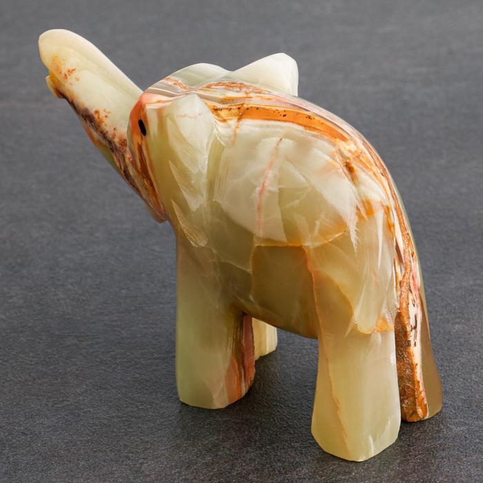 Сувенир &laquo;Слон&raquo;, 10 см, оникс