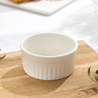 Рамекин из жаропрочной керамики Доляна «Классика», 140 мл, 7,5×3,5 см, цвет белый Рамекин из жаропрочной керамики Доляна «Классика», 140 мл, 7,5×3,5 см, цвет белый