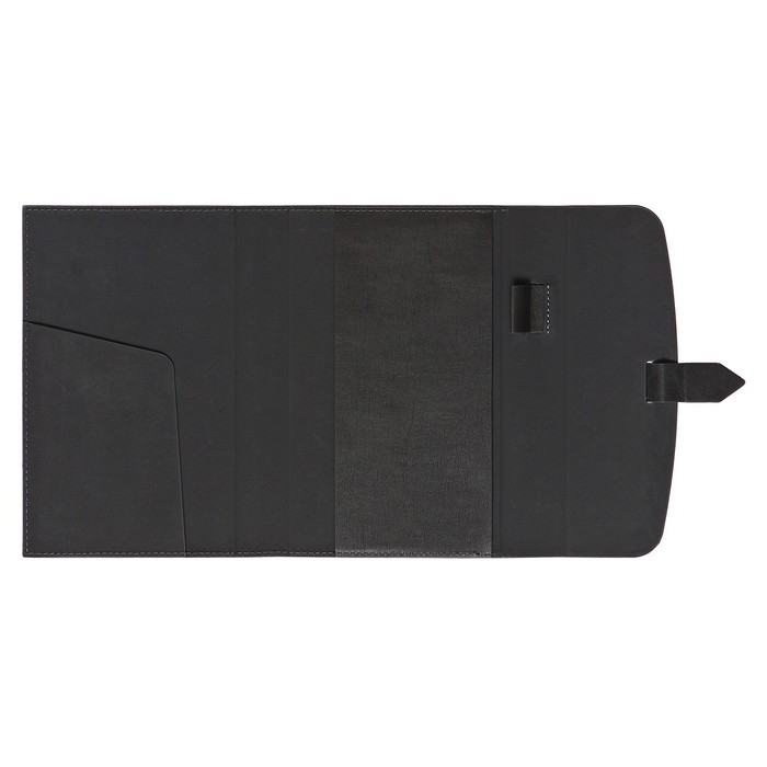 Ежедневник недатированный А5, 136 листов SENATE, обложка искусственная кожа, магнитный хлястик, сменный блок, серый