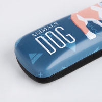 Футляр для очков, длина 16 см, цвет синий Футляр для очков, длина 16 см, цвет синий