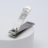 Кусачки - книпсер педикюрные, 8 см, цвет серебристый Кусачки - книпсер педикюрные, 8 см, цвет серебристый