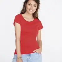 Футболка женская Mia красная, размер S