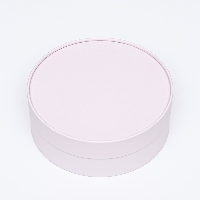 Подарочная коробка "Нежность" лиловая, завальцованная без окна, 20,5 х 7 см