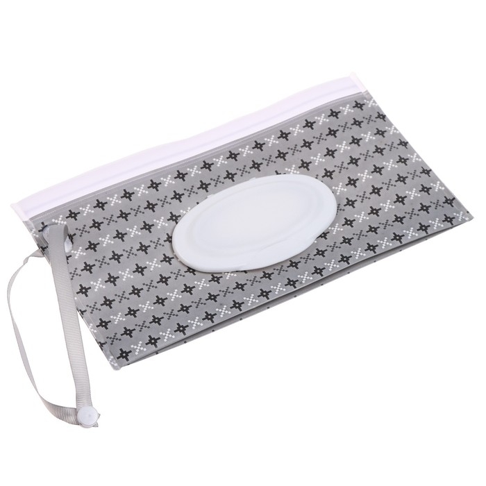 Контейнер для салфеток с петелькой «Звезды на белом», цвет МИКС Контейнер для салфеток с петелькой «Звезды на белом», цвет МИКС