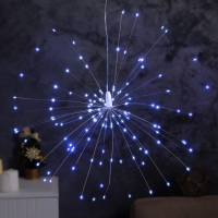 Фигура светодиодная "Салют", ААx4 (не в компл.), 120 LED, БЕЛЫЙ Фигура светодиодная "Салют", ААx4 (не в компл.), 120 LED, БЕЛЫЙ