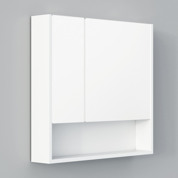 Шкаф-зеркало Spectrum 70, 70 х 65 х 12 см, с доводчиком Шкаф-зеркало Spectrum 70, 70 х 65 х 12 см, с доводчиком