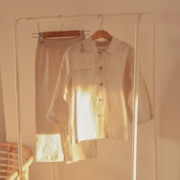 Костюм детский домашний SL HOME р 32 (110-116), молочный