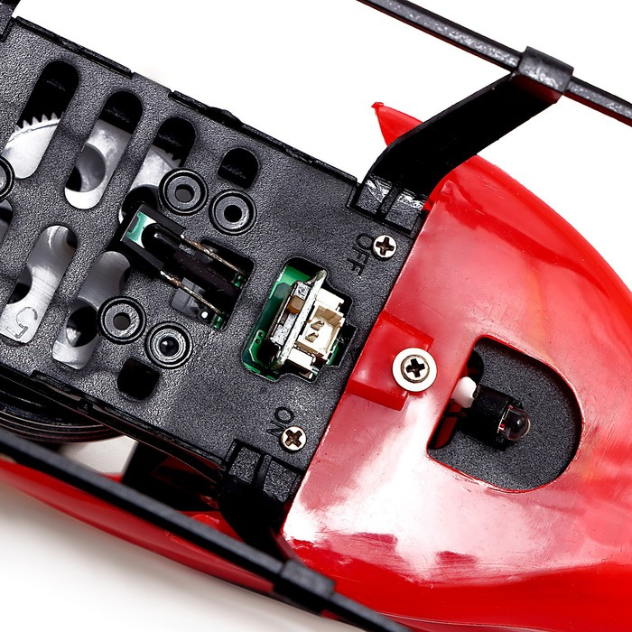 Вертолёт радиоуправляемый &laquo;Пилотаж&raquo;, работает от аккумулятора, цвет красный