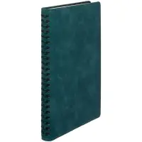 Ежедневник Spring Urban на заказ, недатированный, изумрудный