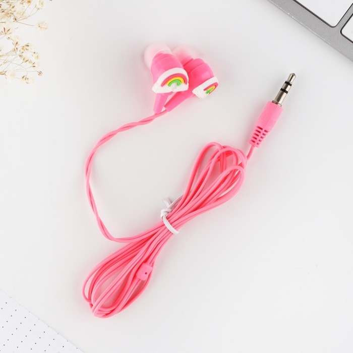 Наушники проводные &laquo;Радуга&raquo;, мод. VBT 1.27, 120 см