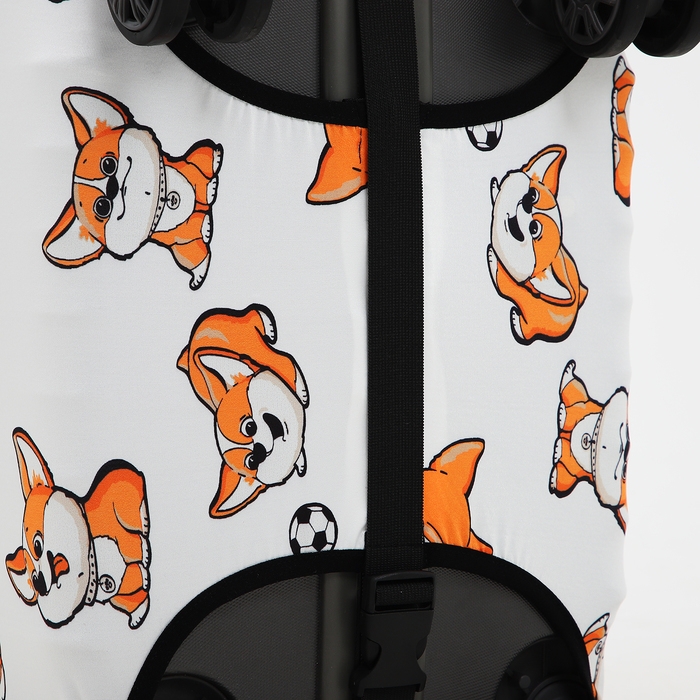 Чехол для чемодана 20 Чехол для чемодана 20", цвет белый