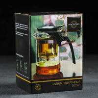 Чайник заварочный Magistro «Бенито», 500 мл, с ситом Чайник заварочный Magistro «Бенито», 500 мл, с ситом