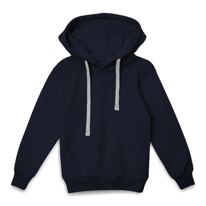 Толстовка с капюшоном детская Kirenga Kids, темно-синяя, 12 лет Толстовка с капюшоном детская Kirenga Kids, темно-синяя, 12 лет