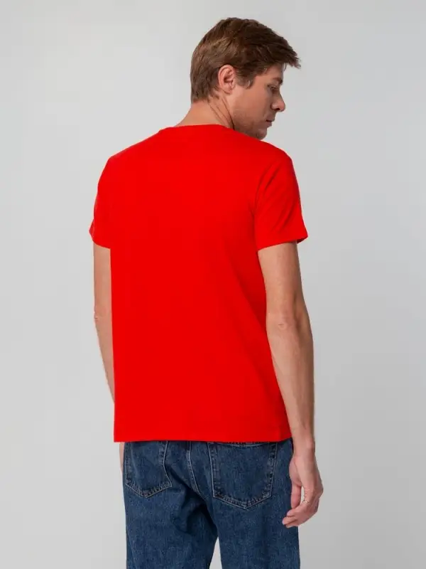 Футболка унисекс T-bolka 140, красная, размер XXL