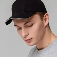 Бейсболка Hard Work Black со светоотражающим элементом