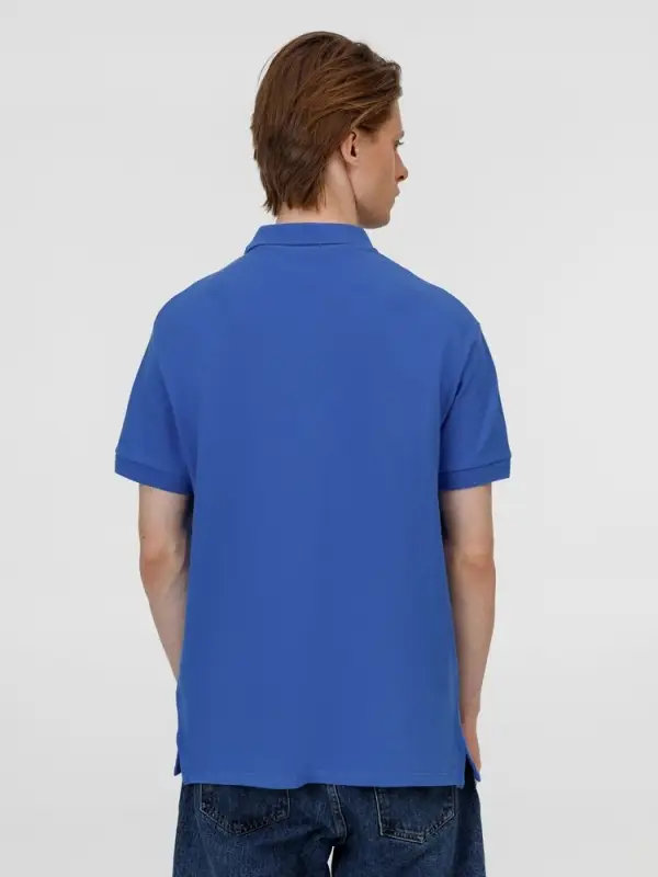 Рубашка поло унисекс Pacific, ярко-синяя (royal), размер 4XL