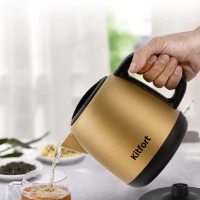 Чайник электрический маленький КТ-6111 - 1 л Чайник электрический маленький КТ-6111 - 1 л